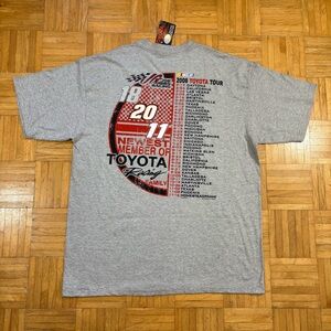2008 Chase Authentics NASCAR Joe Gibbs Toyota Tour Shirt